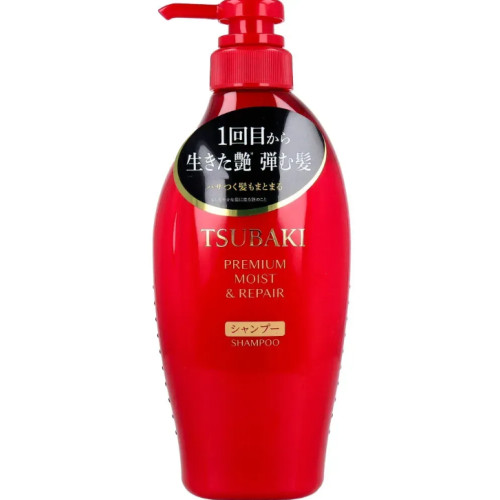 Шампунь SHISEIDO TSUBAKI Premium Moist Увлажнение и восстановление, 450 мл